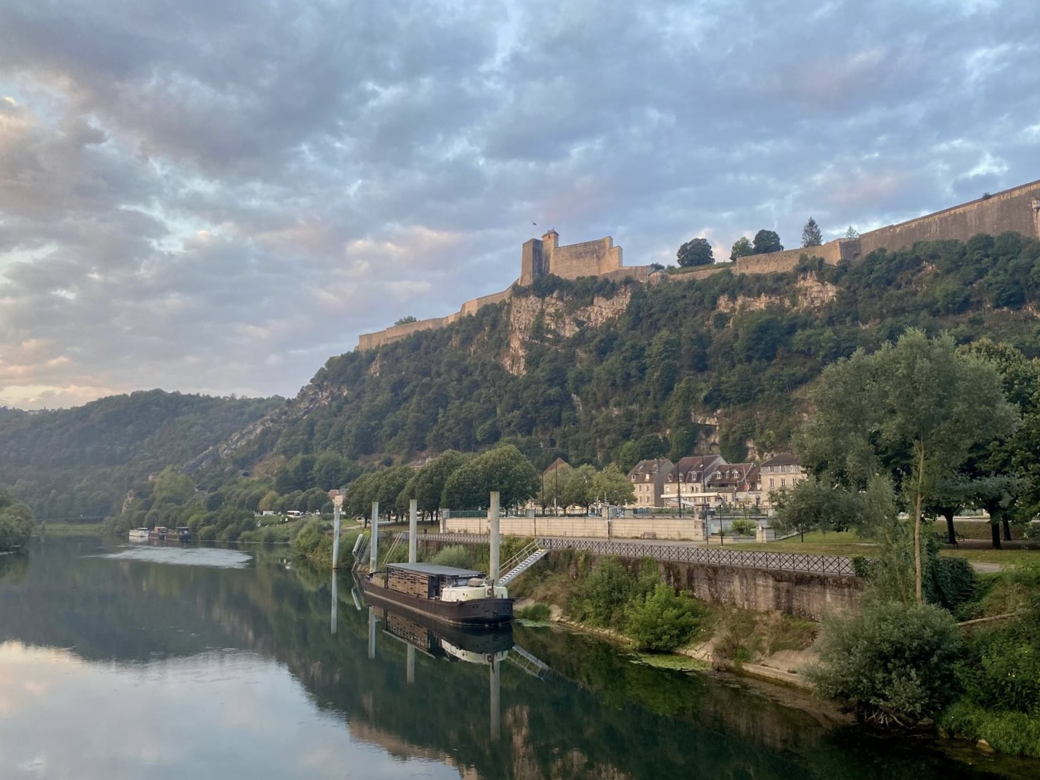 The citadelle seen from the Pont de Chardonnet